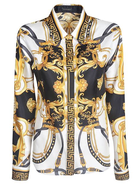 versace leather sleeve t shirt|versace look alike shirts.